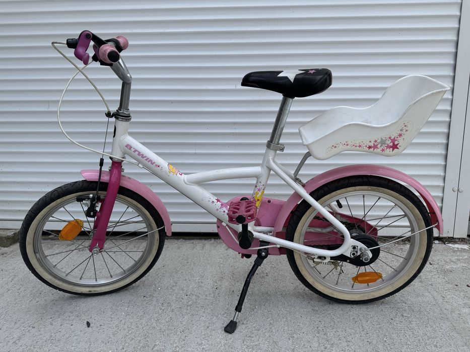 Bicicleta copii fete  Btwin Decathlon 3-8 ani