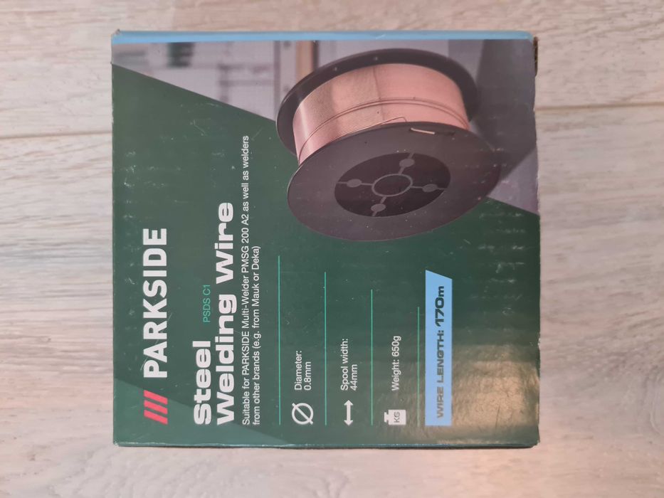 Sârmă Sudură Parkside (Inox, Aluminiu, Oțel) – Role Noi