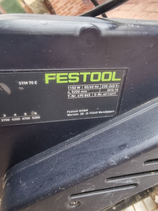 Fierăstrău circular staționar festool sym 70 E