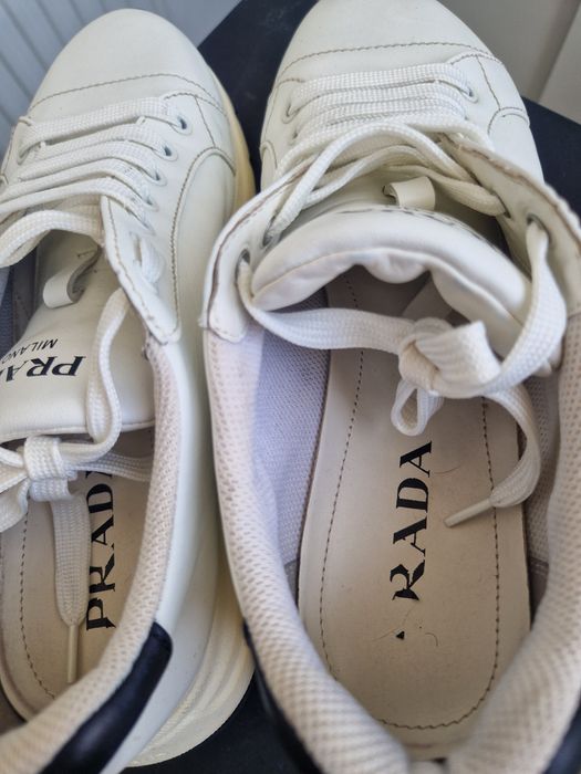 Adidasi Prada originali din piele, marimea 41,5