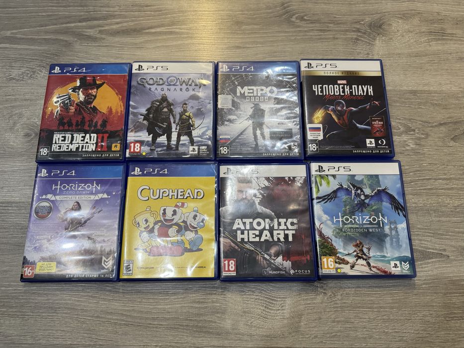 Игры на PS5 / PS4 в отличном состоянии