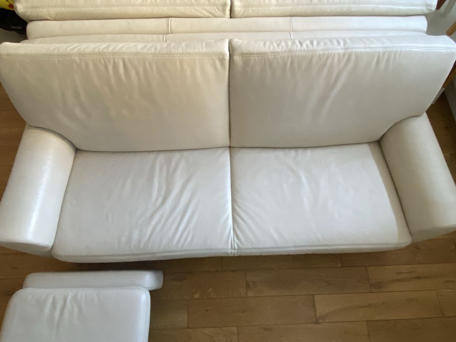 Canapele din piele naturala Nappa