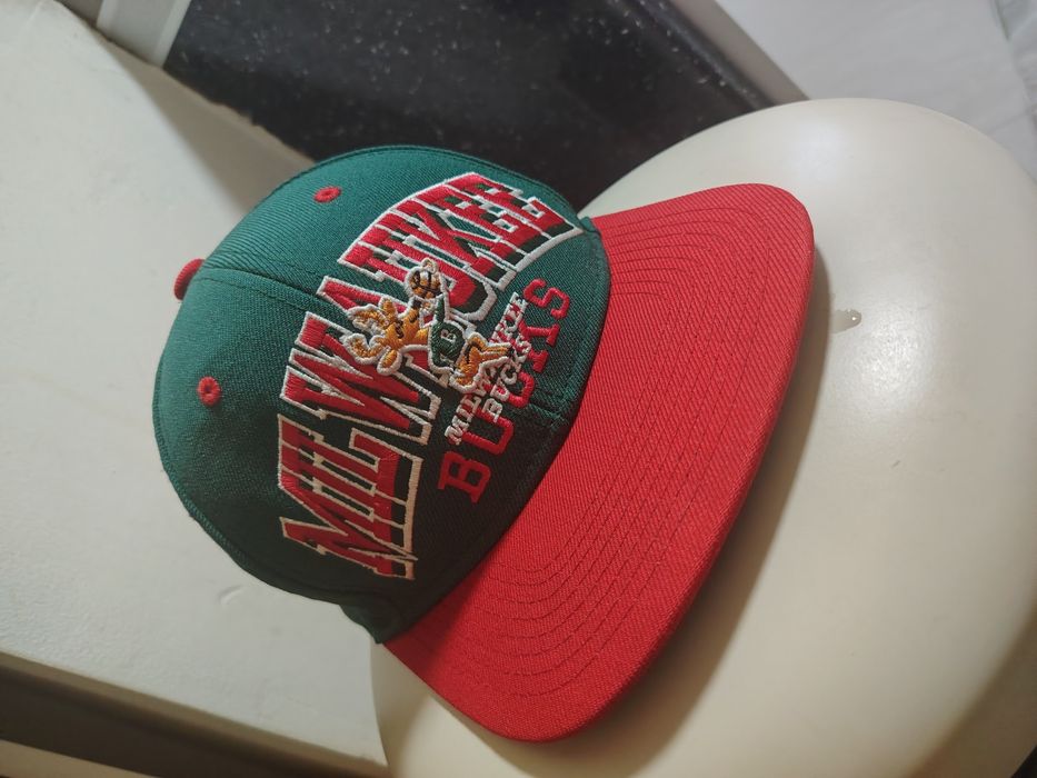 Sapca Mitchell and Ness NBA Milwaukee