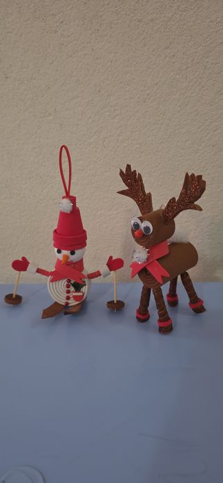 Коледни подаръчета за детска градина и още нещо ръчна изработка