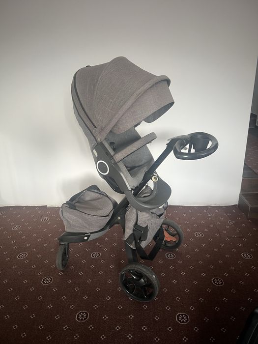 Stokke V5 black edition 3 in 1 plus accesorii