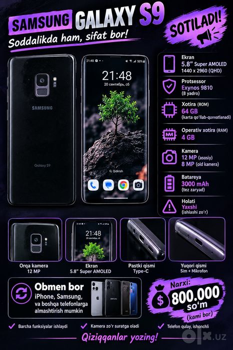Samsung S9 samung
