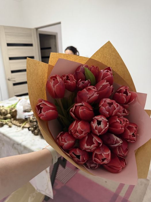 тюльпаны по 750 тг