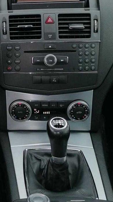 Естествена Кожа Маншон Скоростен Лост За Мерцедес Ц Kласа W204 07 -14