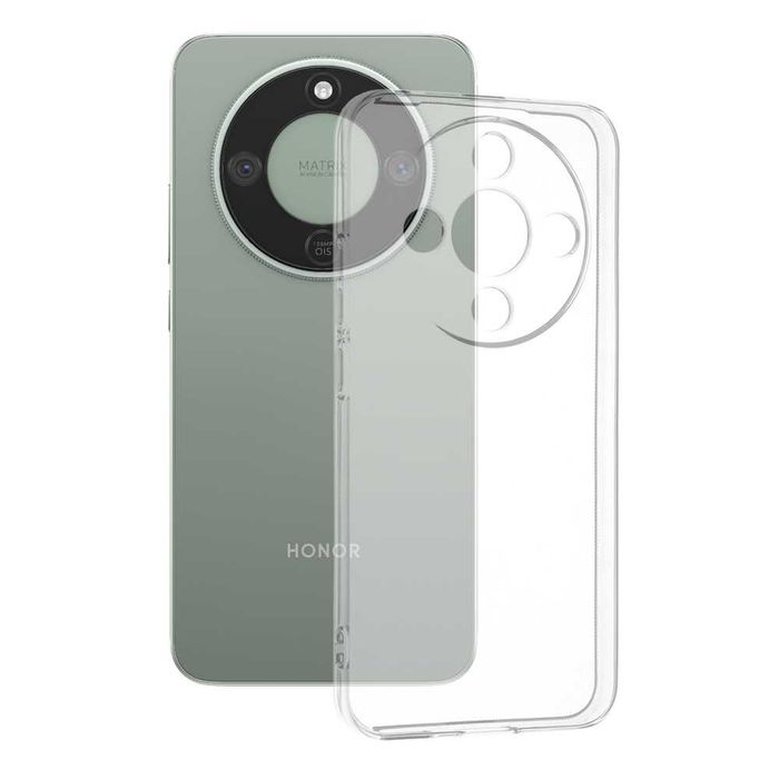 Прозрачен силиконов гръб Crystal Clear за Honor Magic 8 Lite