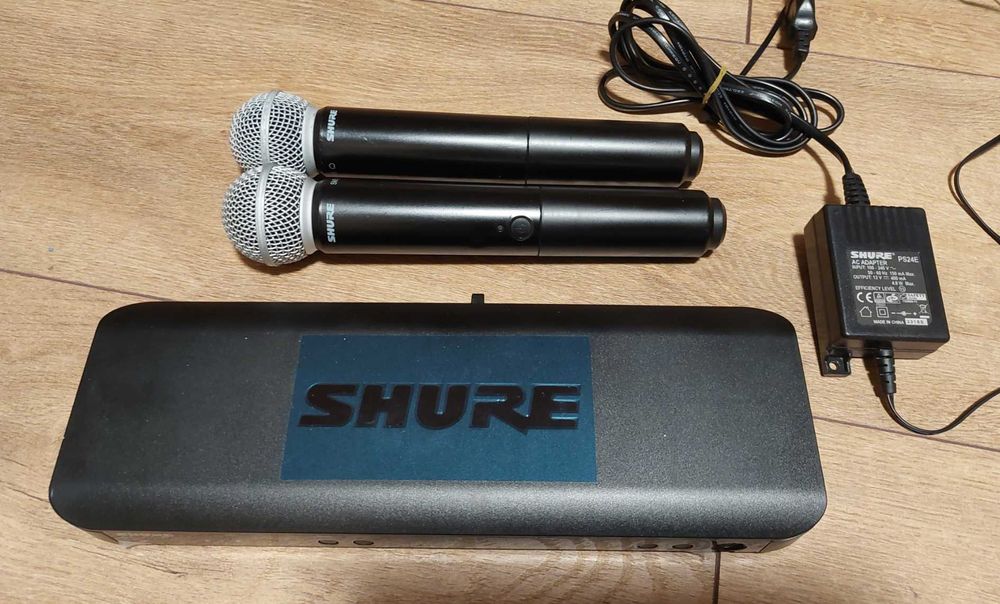 Microfon wireless Shure Dual SM58 original !