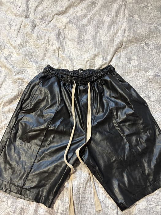 Pantaloni scurti piele Alex ciobanu S
