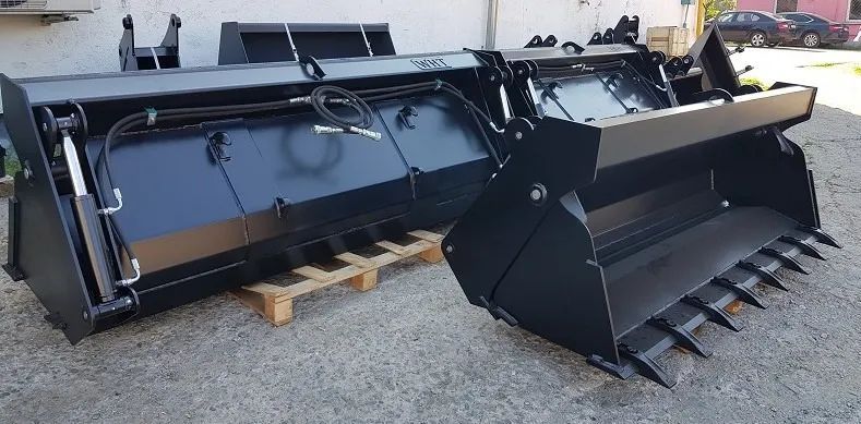 Cupa multifunctionala buldoexcavator