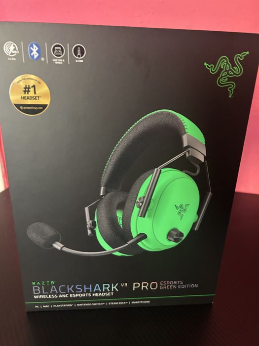 RAZER BlackShark V3 Pro wireless, NOU