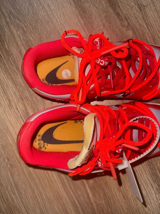 маратонки Nike Dunk Low Off-White University Red