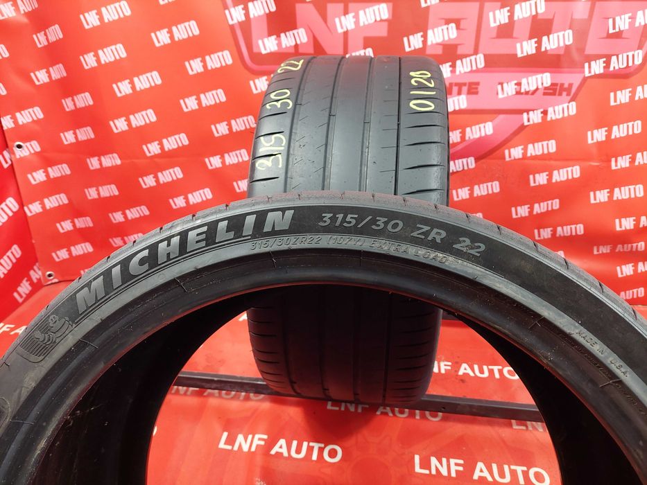 Anvelope de VARA - 315/30/22 - Michelin PS4S - 5.5 MM - DOT 2020 !