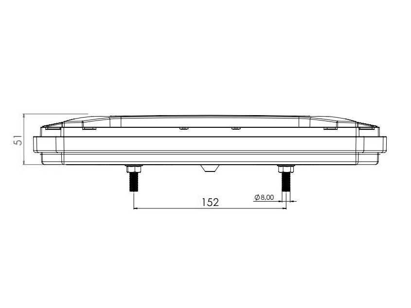 Led Стоп с Бягащ мигач, Neon Неон Ефект за Ремарке,Тир,Каравана и др