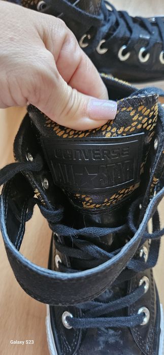 Converse femei piele