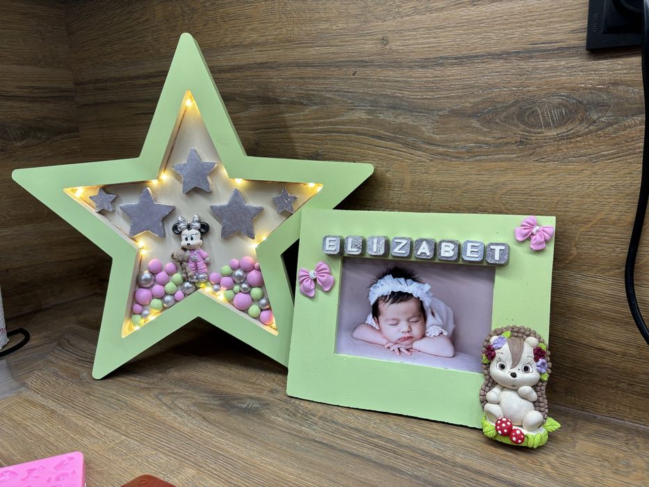 Ръчна изработка,детски лампи,нощни лампи ,рамка за снимка ,кубчета