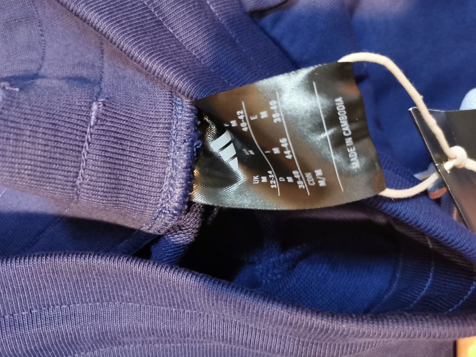 Pantaloni trening Adidas damă M – albastru, lungi, sport & casual