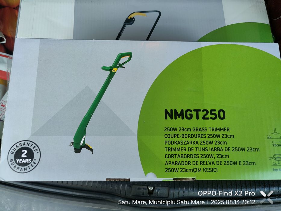 mașină electrică de tuns iarba NMLM1000 1000W 32 cm