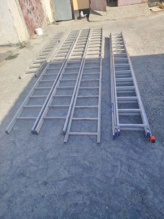 Продам алюминиевые и деревянные лестницы