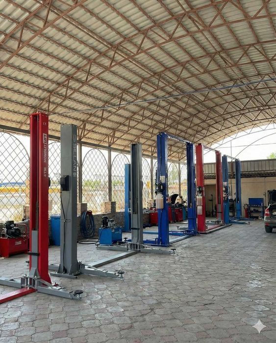 Авто-подъемник авто 220/380V —двухстоечные, четырёхстоечные, ножничные