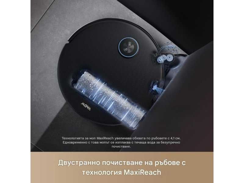 Робот Прахосмукачка Mova Z60 Ultra Roller - 28000Pa, Черен