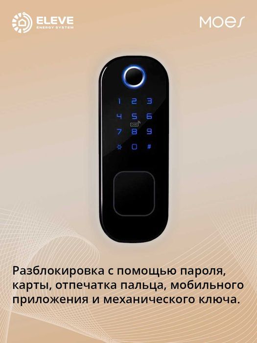 Умный замок Moes R5 | WDL-R5-2-MS