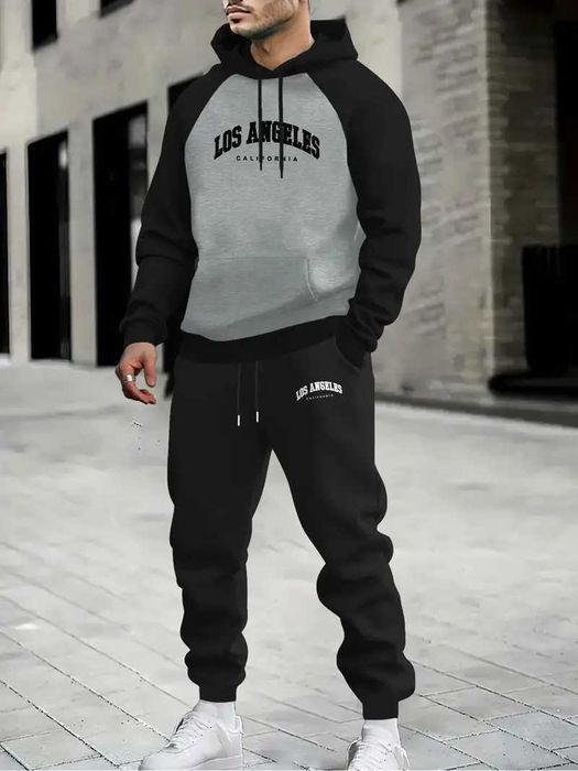 Зимен мъжки спортен екип ватирaн ПРОМО ЦЕНА размер S M L , 2 цвята