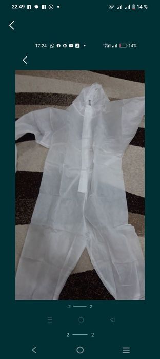 Продам одноразовые комбенизоны