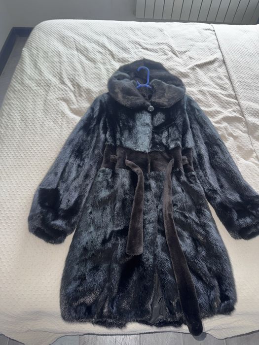 Норковая шуба, натуральный мех