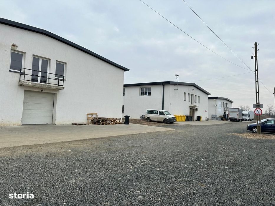 DE ÎNCHIRIAT: Hală industriala 1.000 mp Arad – etaj, acces auto și TIR