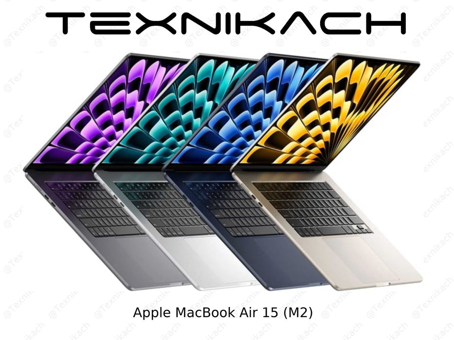 Новый • Apple MacBook Air 15" (M2) • 8/16/24/256Gb •Доставка