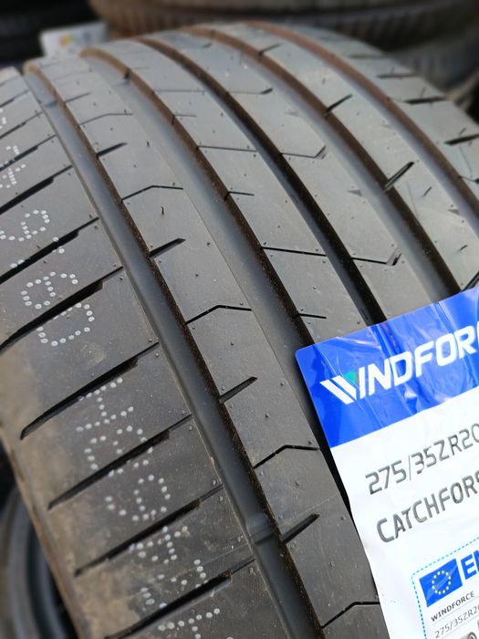 НОВИ ЛЕТНИ -20цола -275/35-1бр.-195лв.-с монтаж и баланс "WINDFORCE