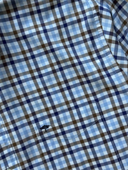 Camasa FYNCH HATTON Maneca Lunga Carouri Barbati | Marime XL