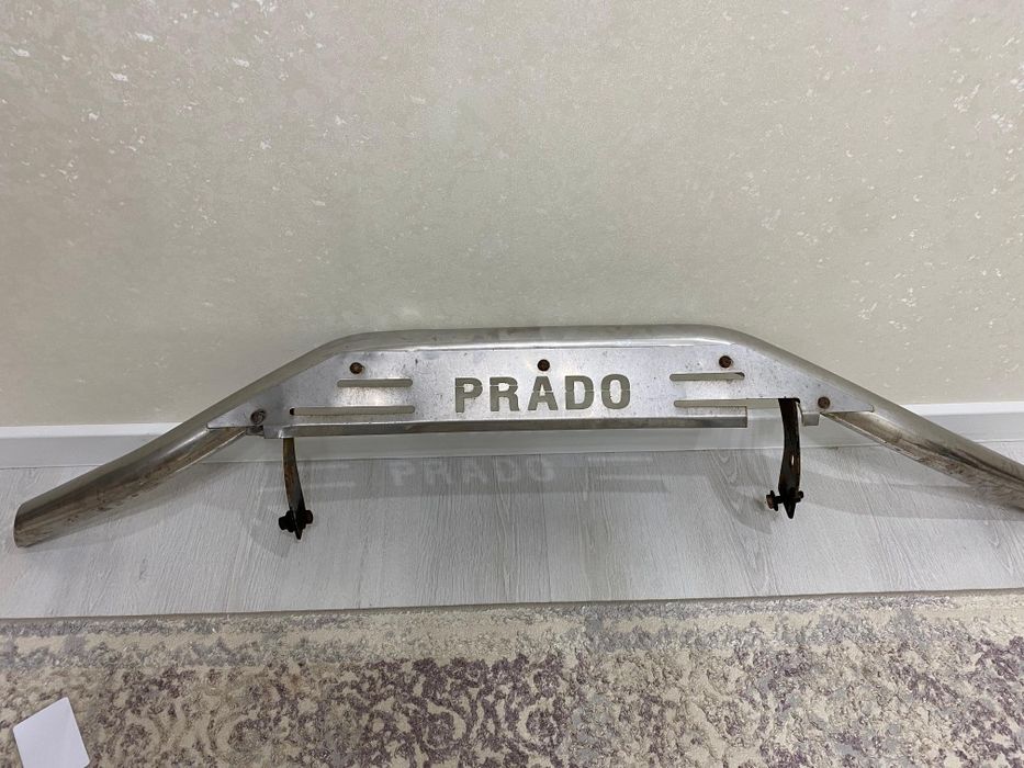Дуга кенгуру защита бампера Прадо