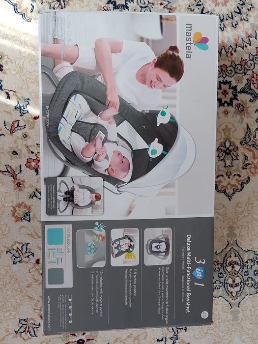 Шезлонг и коврик музыкальный