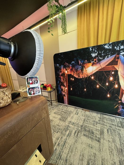 Cabina foto / Fum greu / Artificii flacara rece