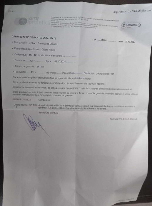 Perna FREJKA - Mărimea M