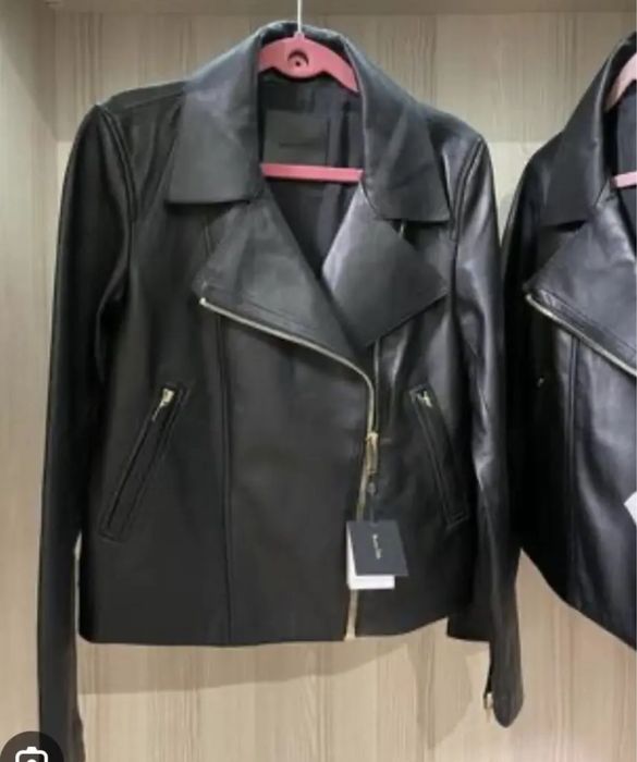 Кожаная куртка Massimo dutti