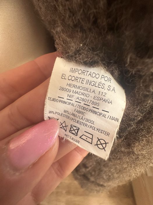 Palton lană barbati XL