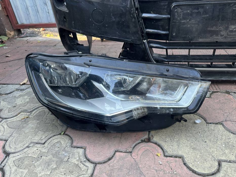 Bara fata / far dreapta halogen Audi A6 C7 4G 2012/2013/2014