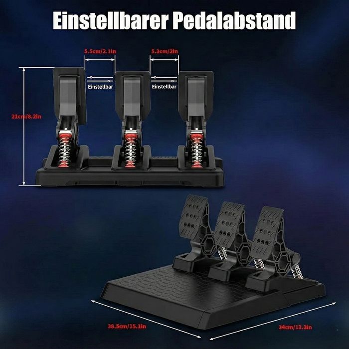 Гейминг Педали DOYO за PC: Hall Effect Сензори и Здрава Конструкция