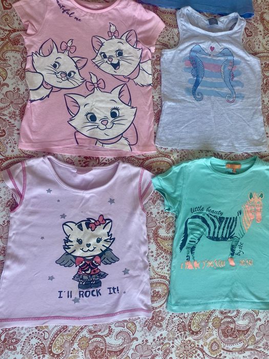 Tricouri fete 5/6 ani