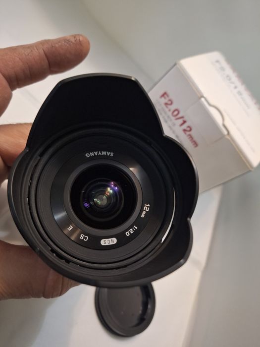 Samyang 12 mm f2 ncs cs pt. Sony E