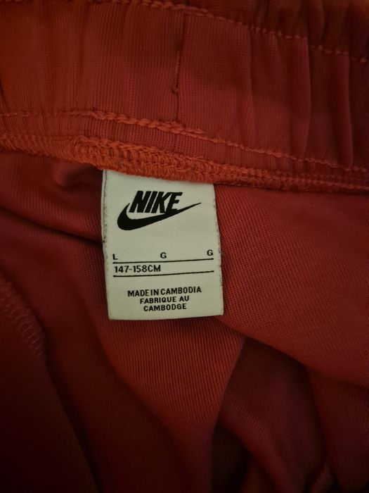 Trening Nike Tech Fleece copii roșu si galben