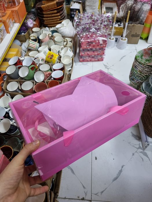 Коробка Бант ( Бабочка ) для клубники