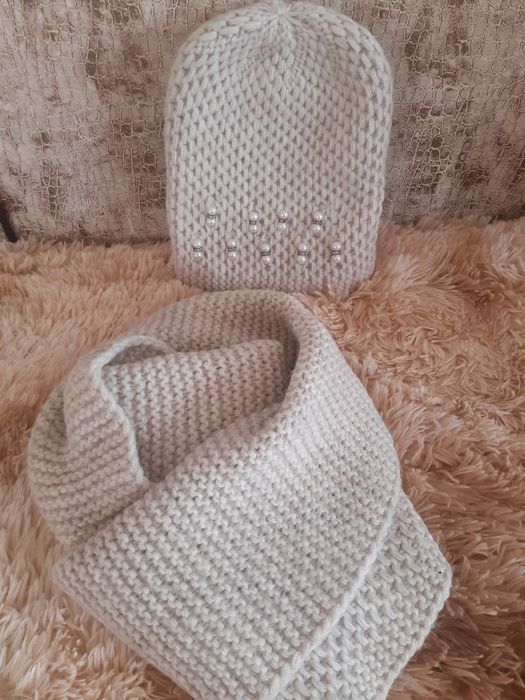 Шапочки снуды шарфики