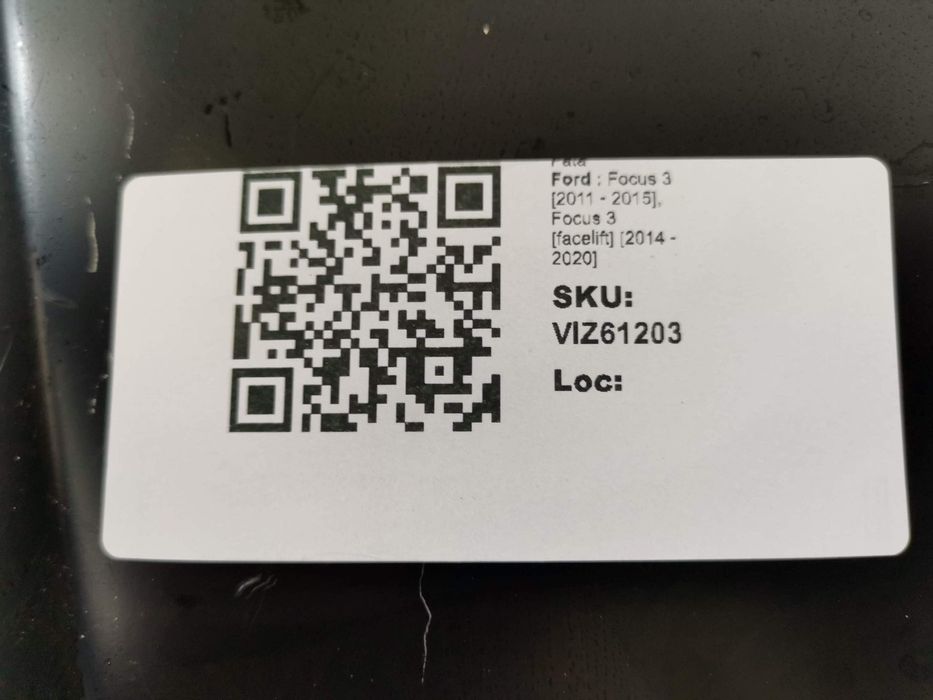 Десен преден калник / Desen preden kalnik Ford Focus 3 [ - ], Focus 3