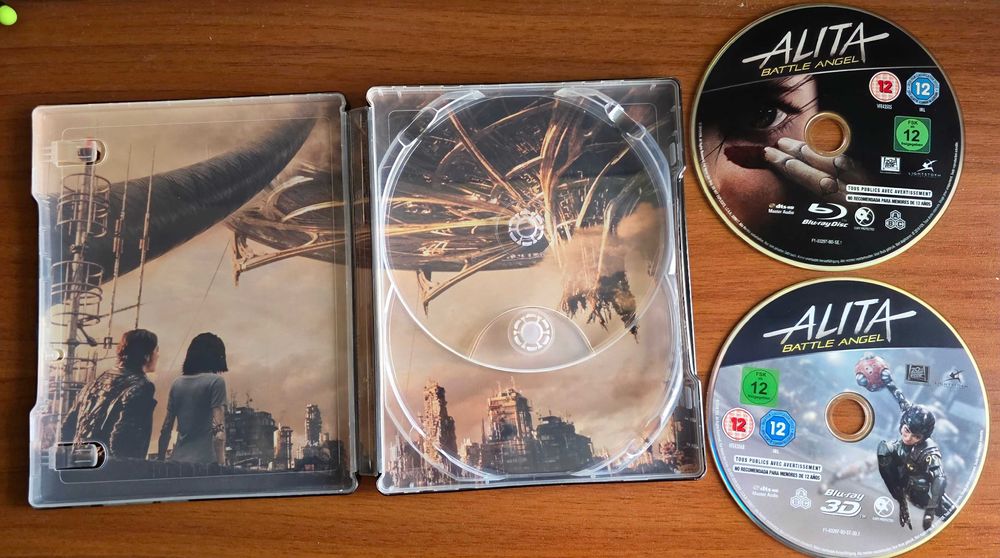 Vand steelbook Alita: Battle Angel, bluray 3D+2D, de James Cameron